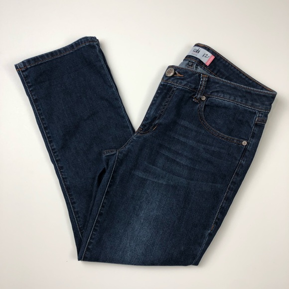 CAbi New Crop Jeans Dark Wash #5086 Size 6 H491 - Picture 4 of 8